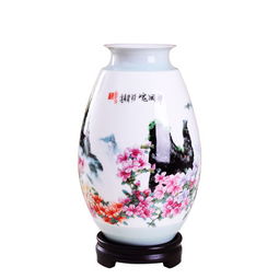 瓷拍 景德鎮(zhèn)陶瓷花瓶山水?dāng)[件客廳江西井岡山風(fēng)景紀(jì)念特色井岡魂圖片大全 郵樂官方網(wǎng)站